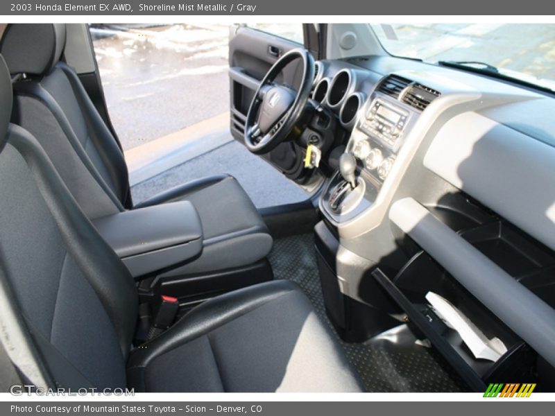 Shoreline Mist Metallic / Gray 2003 Honda Element EX AWD