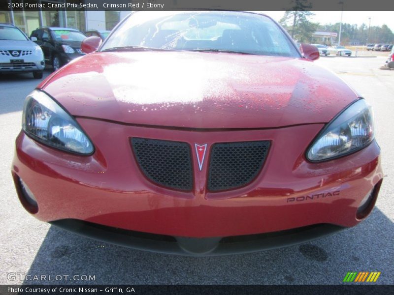 Crimson Red / Ebony 2008 Pontiac Grand Prix Sedan