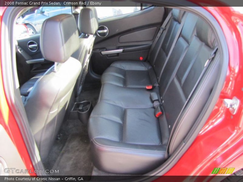 Crimson Red / Ebony 2008 Pontiac Grand Prix Sedan