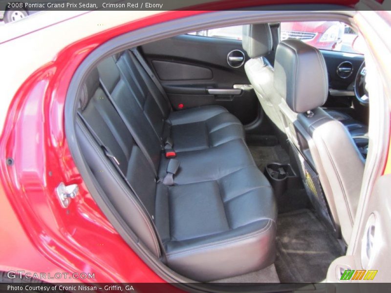 Crimson Red / Ebony 2008 Pontiac Grand Prix Sedan