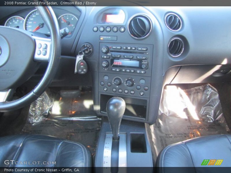 Crimson Red / Ebony 2008 Pontiac Grand Prix Sedan