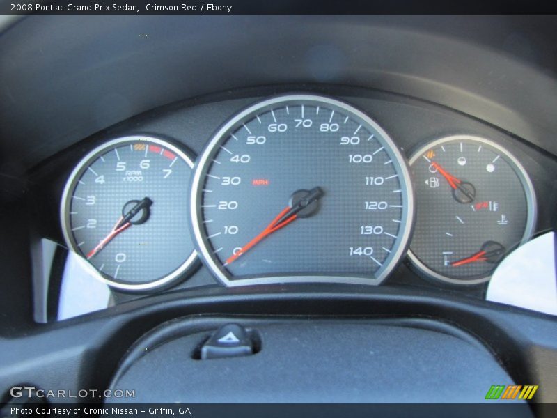  2008 Grand Prix Sedan Sedan Gauges