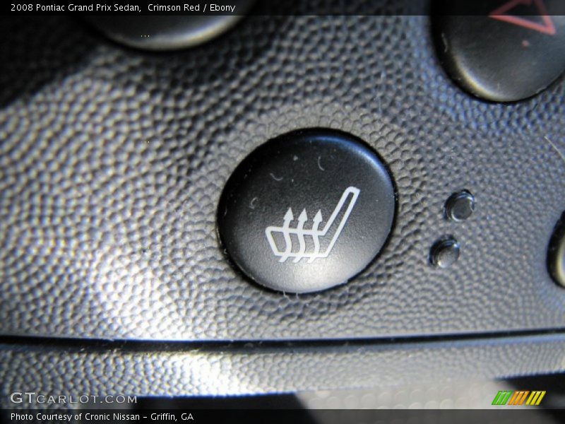 Crimson Red / Ebony 2008 Pontiac Grand Prix Sedan