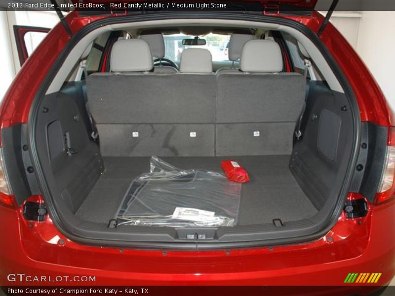 Red Candy Metallic / Medium Light Stone 2012 Ford Edge Limited EcoBoost