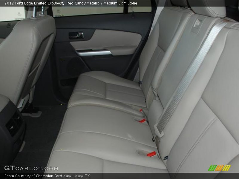 Red Candy Metallic / Medium Light Stone 2012 Ford Edge Limited EcoBoost