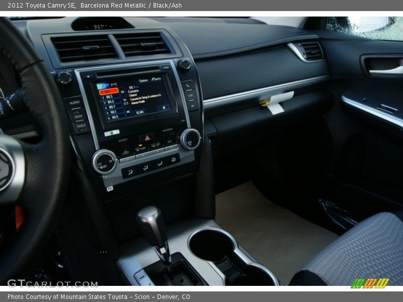Barcelona Red Metallic / Black/Ash 2012 Toyota Camry SE
