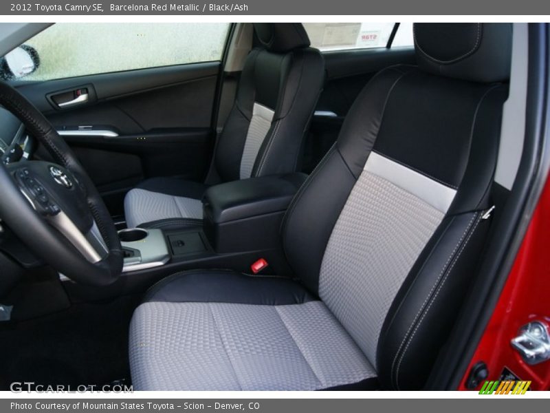 Barcelona Red Metallic / Black/Ash 2012 Toyota Camry SE