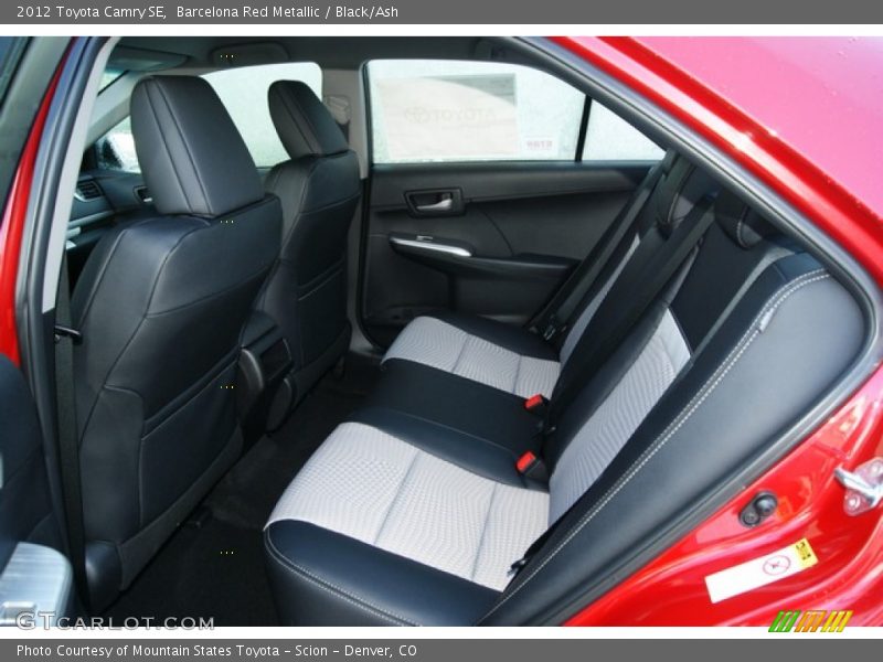 Barcelona Red Metallic / Black/Ash 2012 Toyota Camry SE