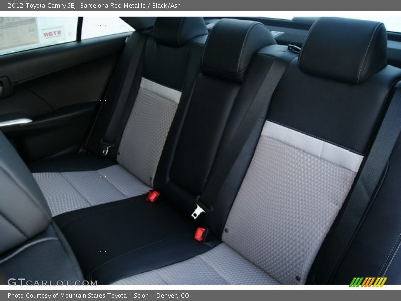 Barcelona Red Metallic / Black/Ash 2012 Toyota Camry SE