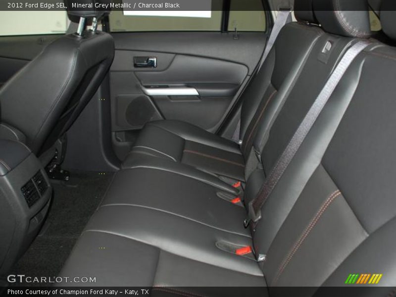 Mineral Grey Metallic / Charcoal Black 2012 Ford Edge SEL