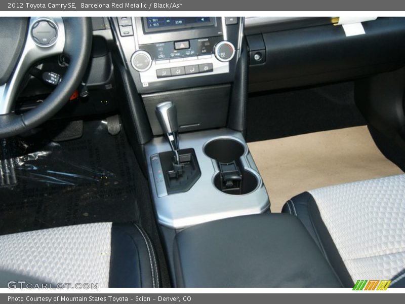 Barcelona Red Metallic / Black/Ash 2012 Toyota Camry SE