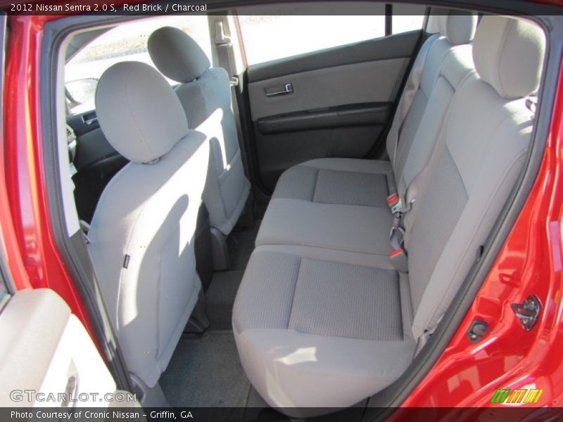 Red Brick / Charcoal 2012 Nissan Sentra 2.0 S