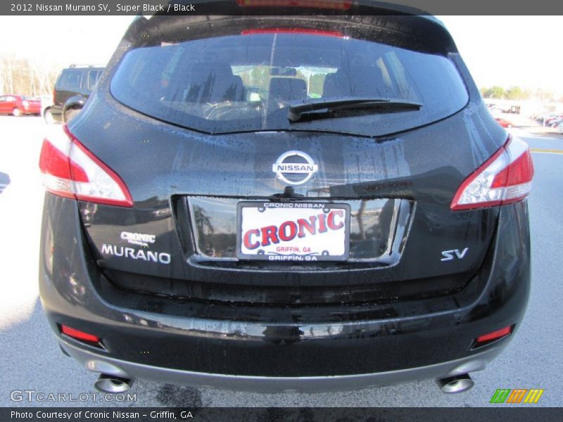 Super Black / Black 2012 Nissan Murano SV
