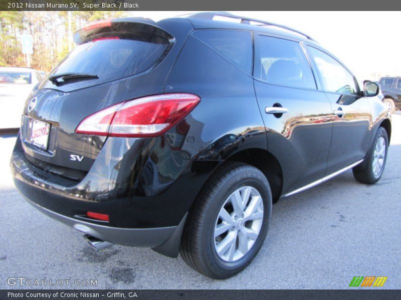 Super Black / Black 2012 Nissan Murano SV