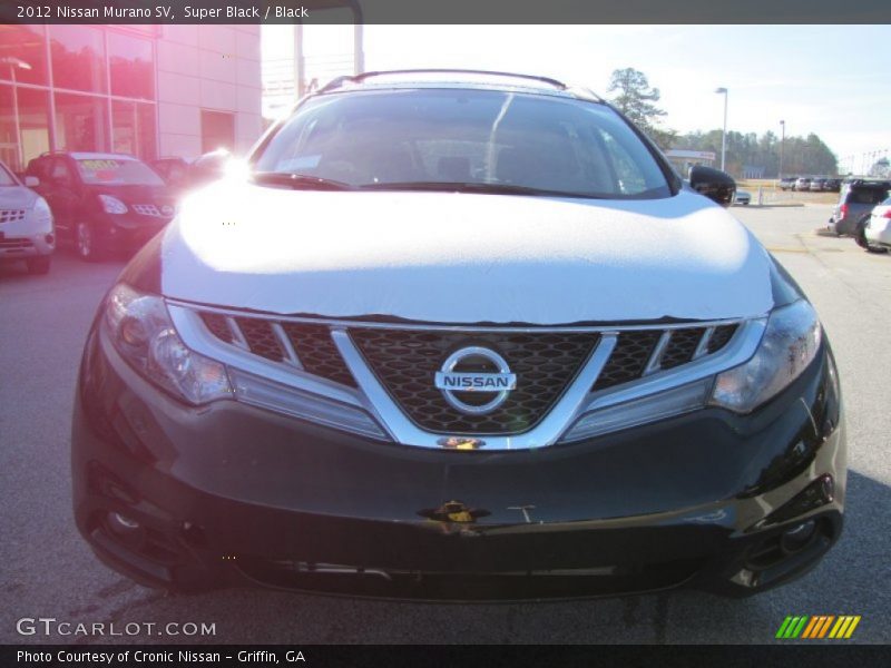 Super Black / Black 2012 Nissan Murano SV