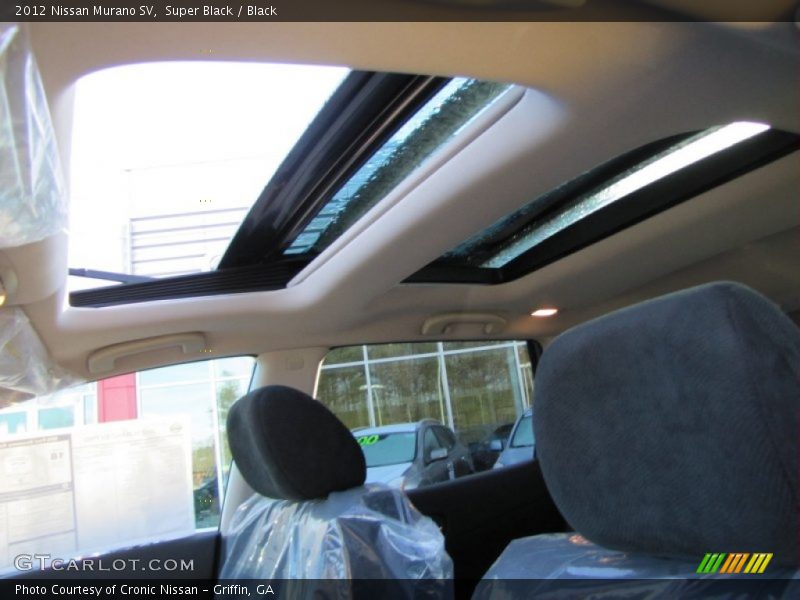 Super Black / Black 2012 Nissan Murano SV