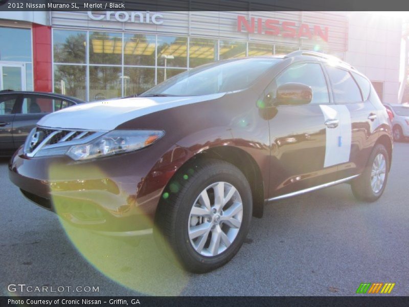 Merlot / Black 2012 Nissan Murano SL