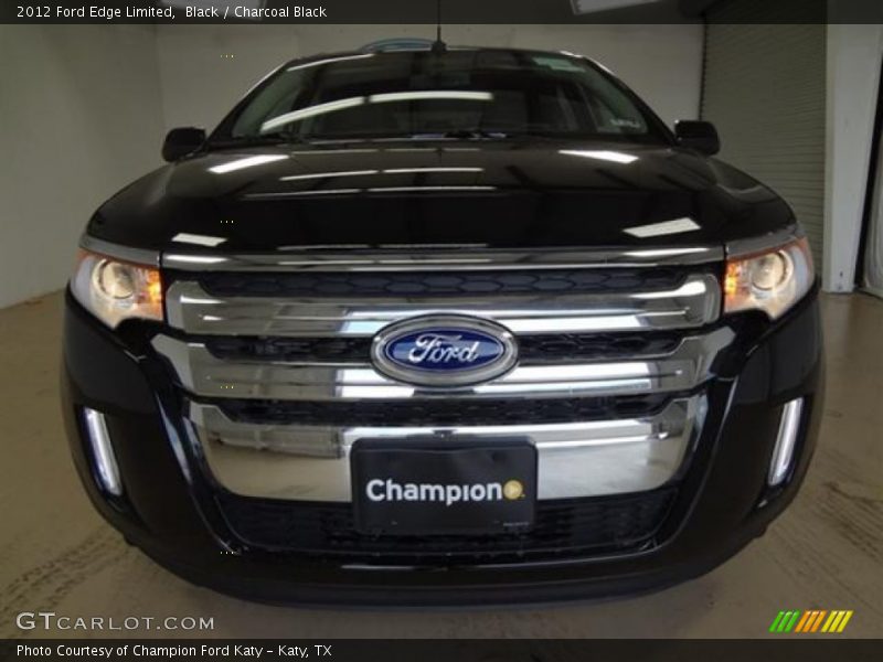 Black / Charcoal Black 2012 Ford Edge Limited