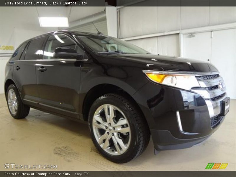 Black / Charcoal Black 2012 Ford Edge Limited