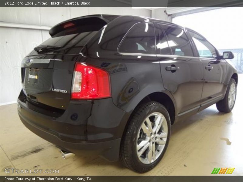 Black / Charcoal Black 2012 Ford Edge Limited