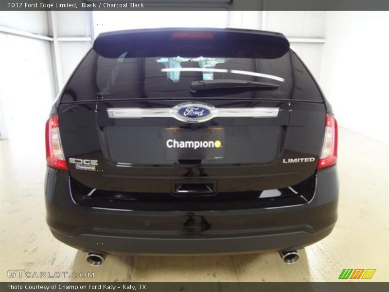 Black / Charcoal Black 2012 Ford Edge Limited