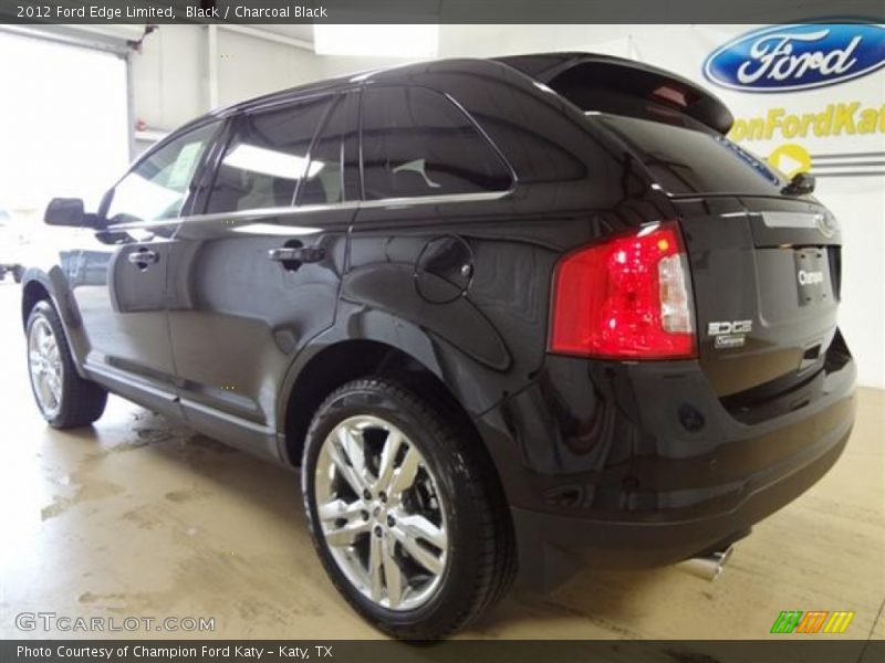 Black / Charcoal Black 2012 Ford Edge Limited