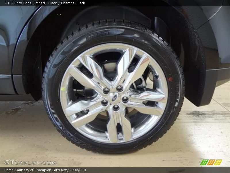 Black / Charcoal Black 2012 Ford Edge Limited