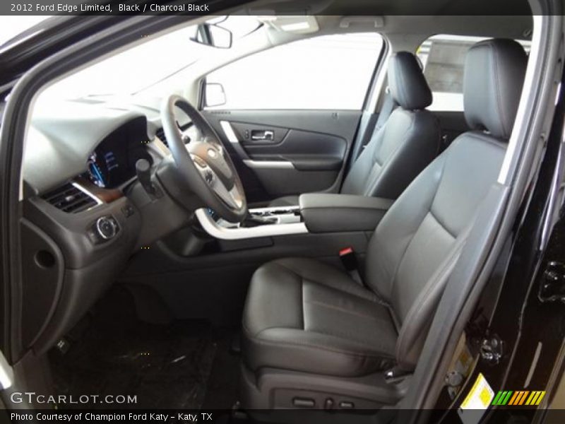 Black / Charcoal Black 2012 Ford Edge Limited