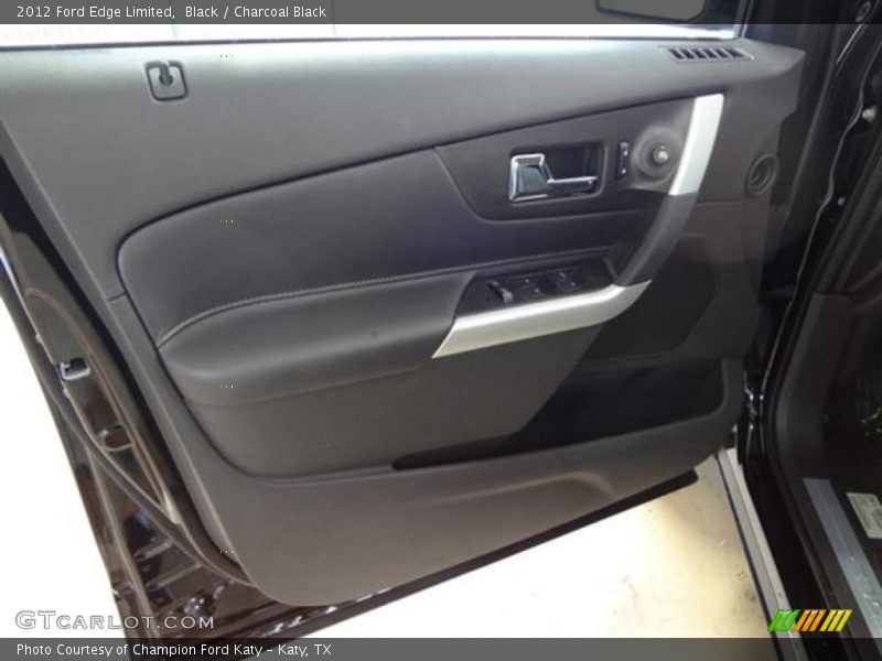 Black / Charcoal Black 2012 Ford Edge Limited