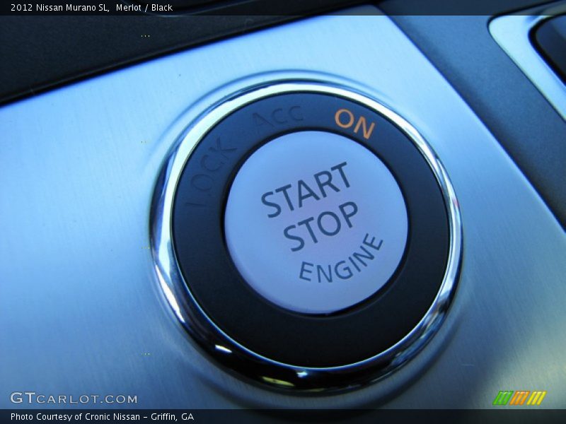 Controls of 2012 Murano SL