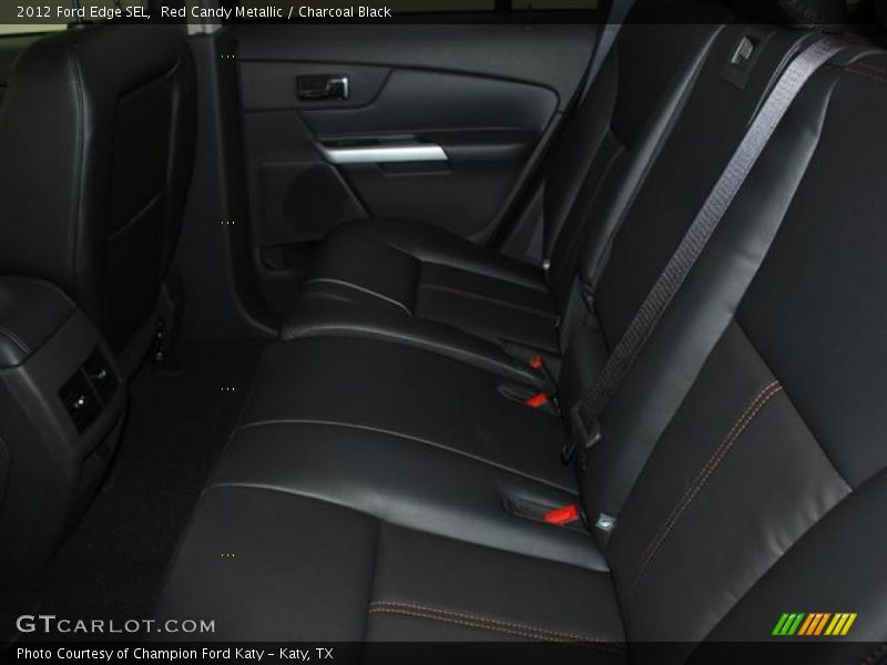 Red Candy Metallic / Charcoal Black 2012 Ford Edge SEL