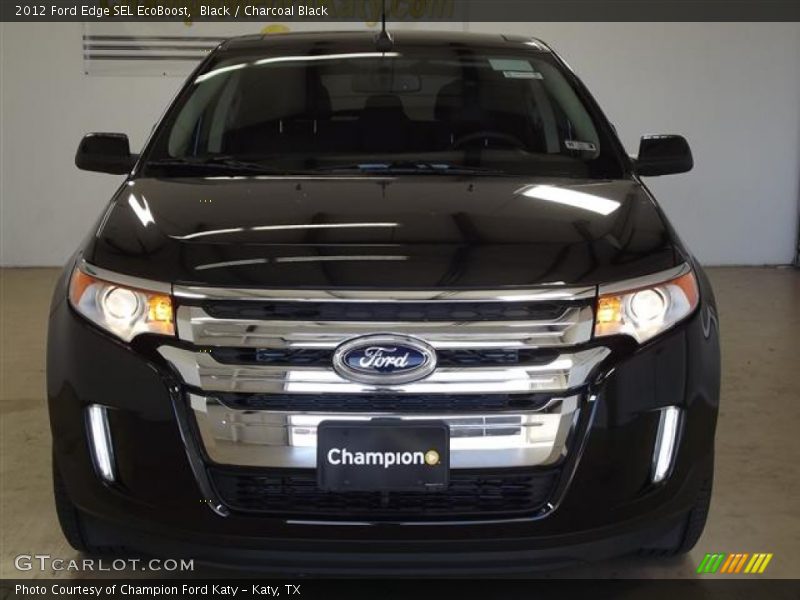 Black / Charcoal Black 2012 Ford Edge SEL EcoBoost