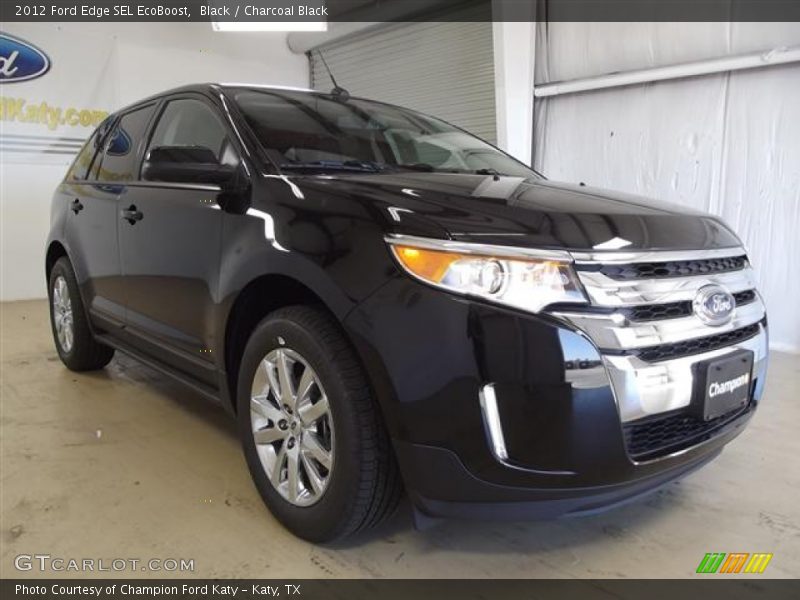 Black / Charcoal Black 2012 Ford Edge SEL EcoBoost