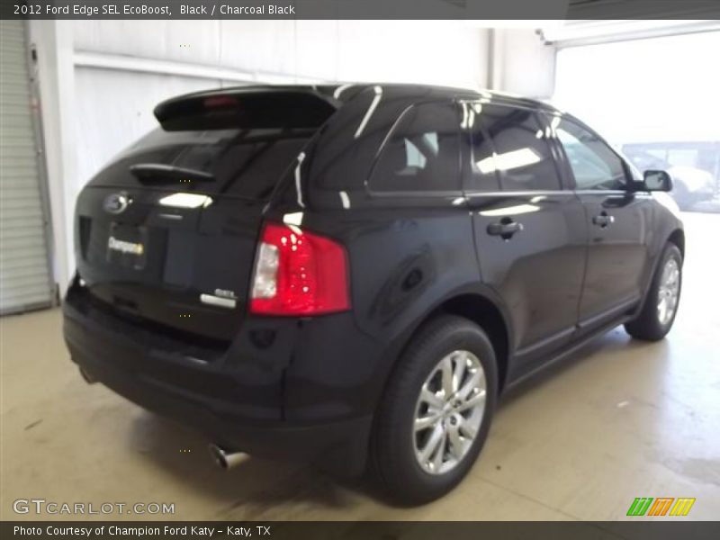 Black / Charcoal Black 2012 Ford Edge SEL EcoBoost