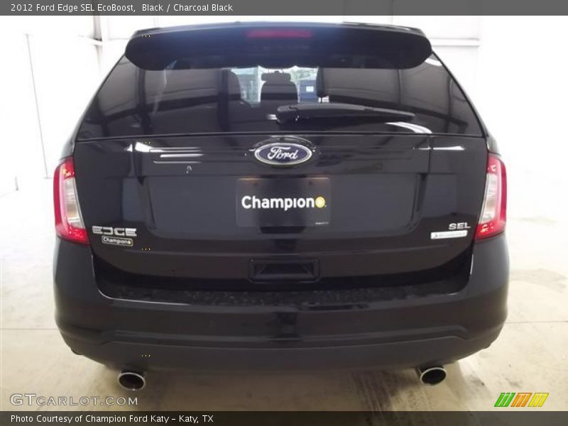 Black / Charcoal Black 2012 Ford Edge SEL EcoBoost