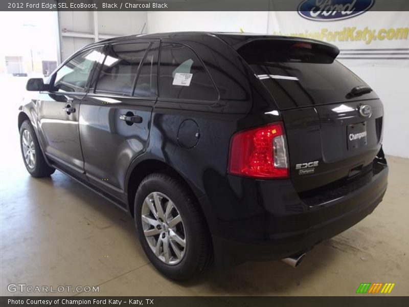 Black / Charcoal Black 2012 Ford Edge SEL EcoBoost