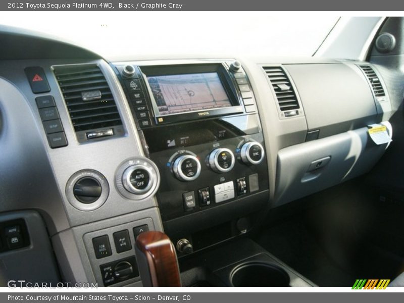 Black / Graphite Gray 2012 Toyota Sequoia Platinum 4WD