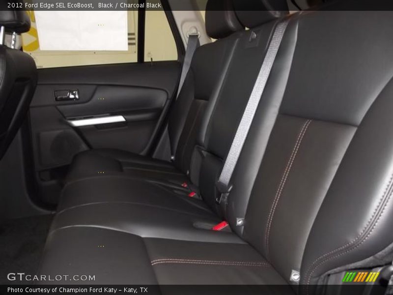 Black / Charcoal Black 2012 Ford Edge SEL EcoBoost
