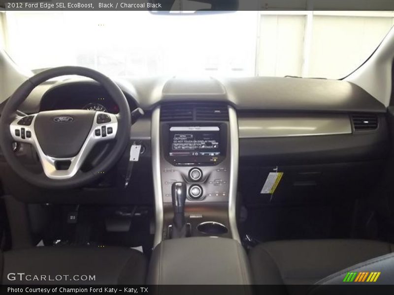 Black / Charcoal Black 2012 Ford Edge SEL EcoBoost