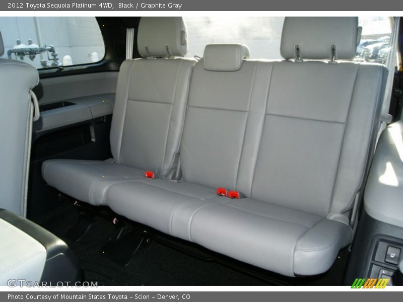 Black / Graphite Gray 2012 Toyota Sequoia Platinum 4WD
