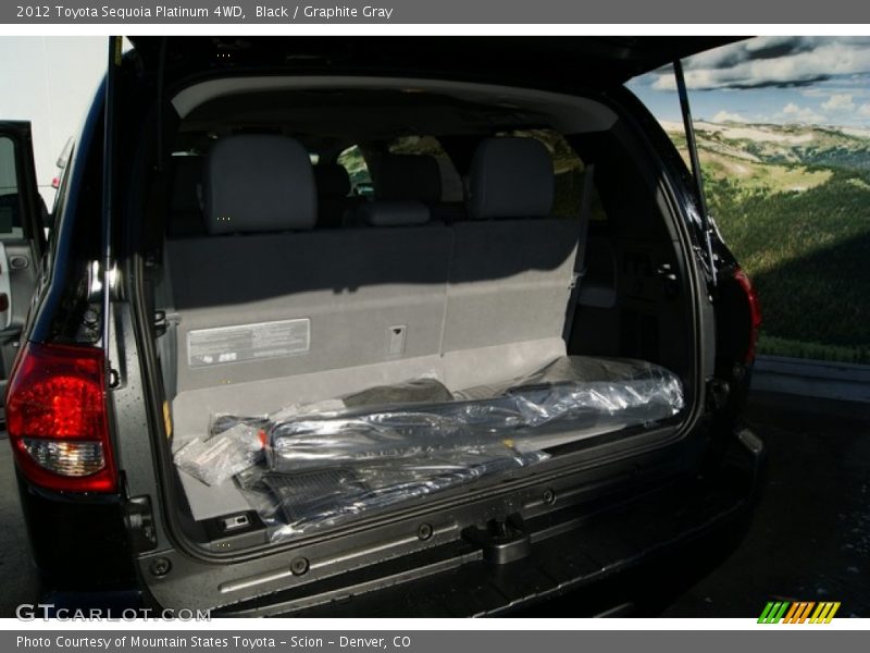 Black / Graphite Gray 2012 Toyota Sequoia Platinum 4WD