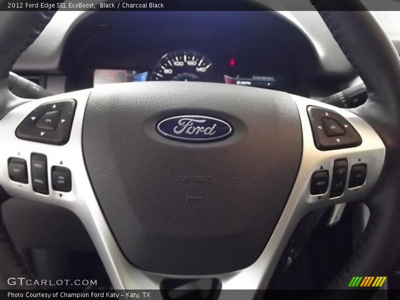 Black / Charcoal Black 2012 Ford Edge SEL EcoBoost