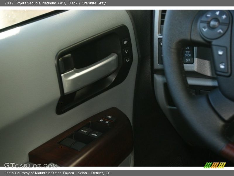 Black / Graphite Gray 2012 Toyota Sequoia Platinum 4WD