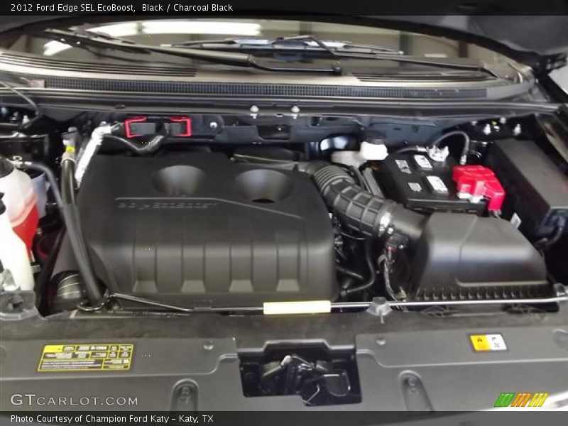 Black / Charcoal Black 2012 Ford Edge SEL EcoBoost