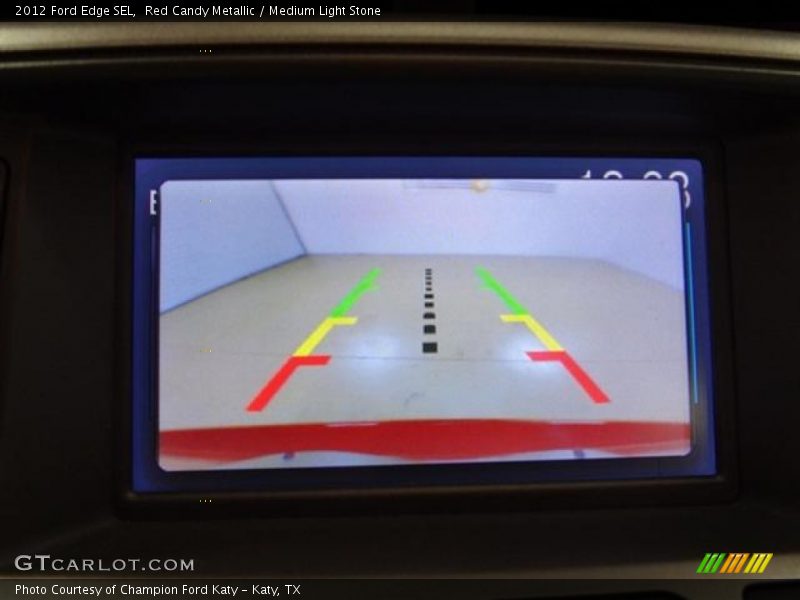 Red Candy Metallic / Medium Light Stone 2012 Ford Edge SEL