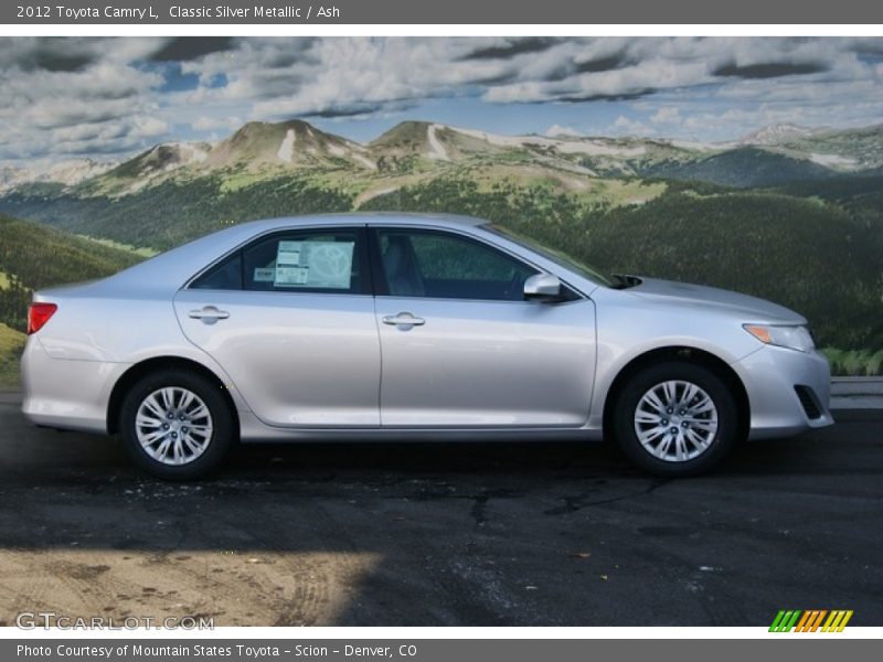 Classic Silver Metallic / Ash 2012 Toyota Camry L