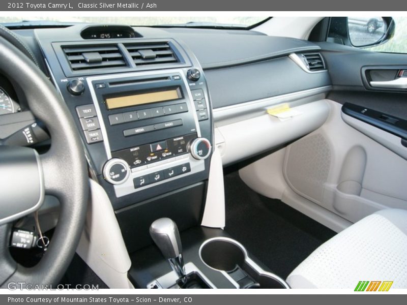 Classic Silver Metallic / Ash 2012 Toyota Camry L