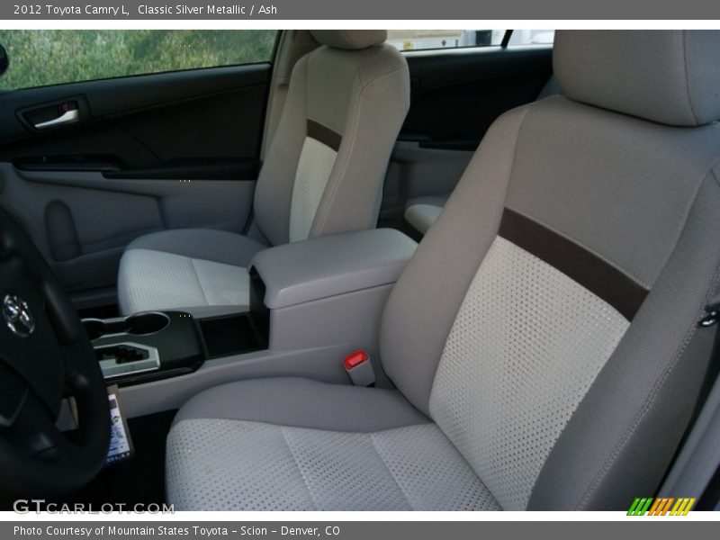 Classic Silver Metallic / Ash 2012 Toyota Camry L