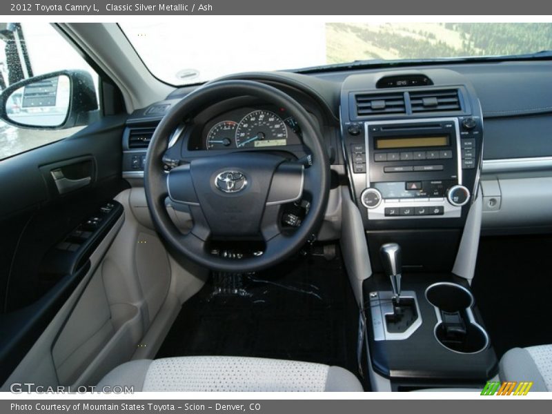 Classic Silver Metallic / Ash 2012 Toyota Camry L