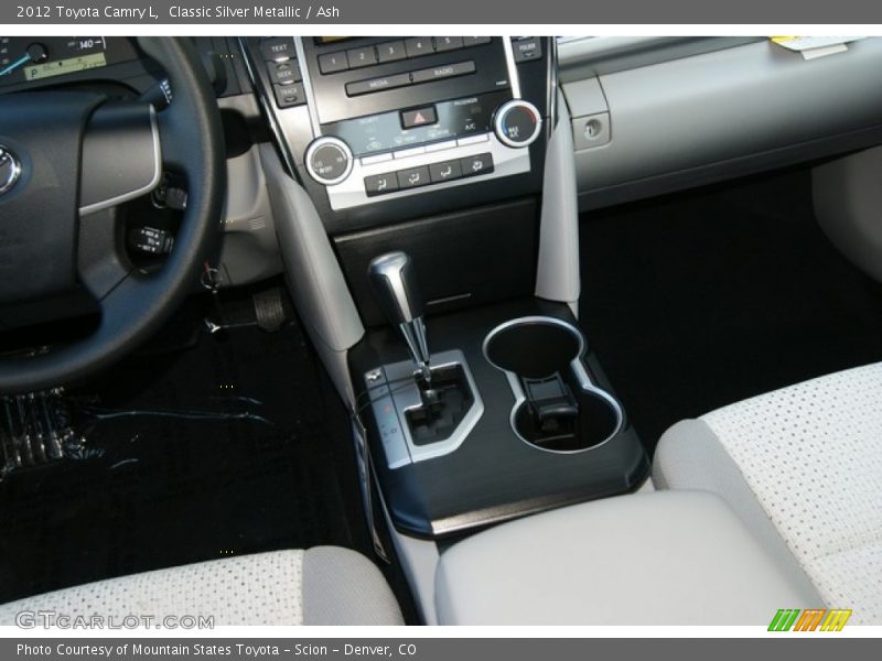 Classic Silver Metallic / Ash 2012 Toyota Camry L